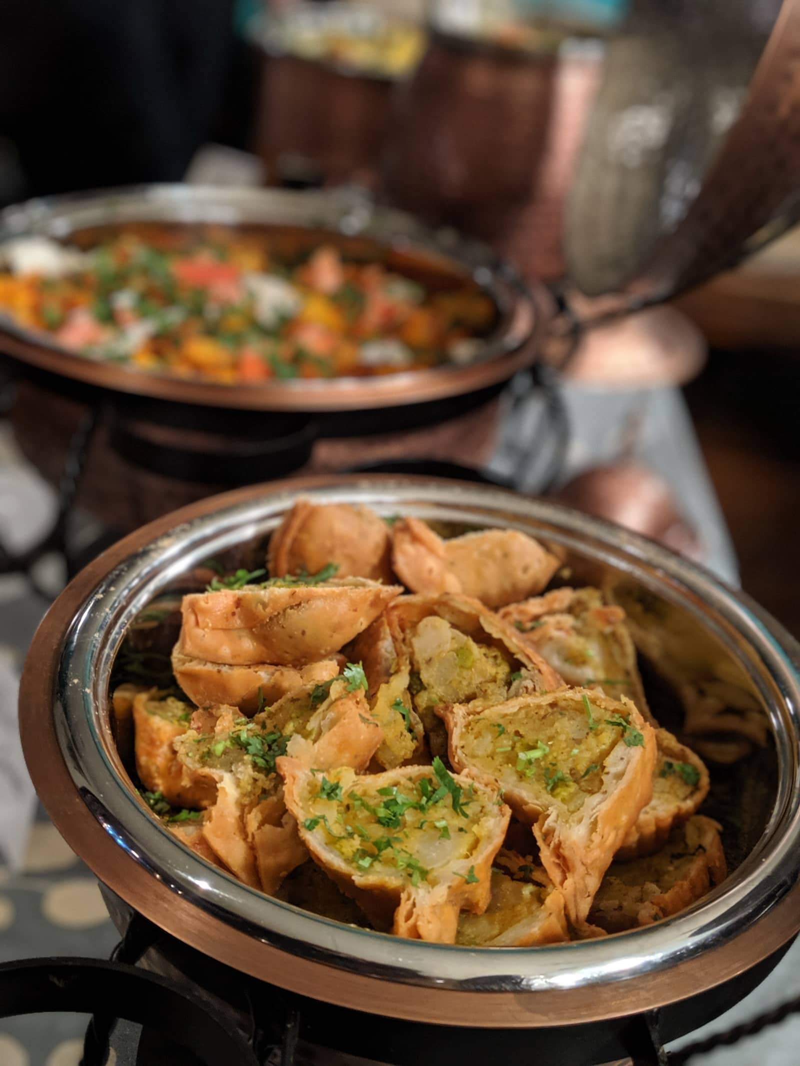 catering in bc veg samosa