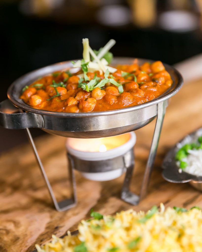 channa masala dine out