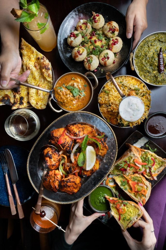 Indian cuisine-spread-at-sula-vancouver-683x1024