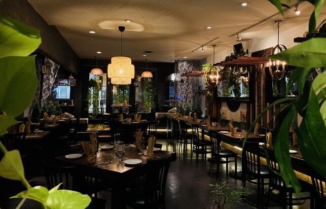 Commercial Drive <small>Dining Area: 2600 SQ FT Capacity: 75 Seated 120 Standing </small>