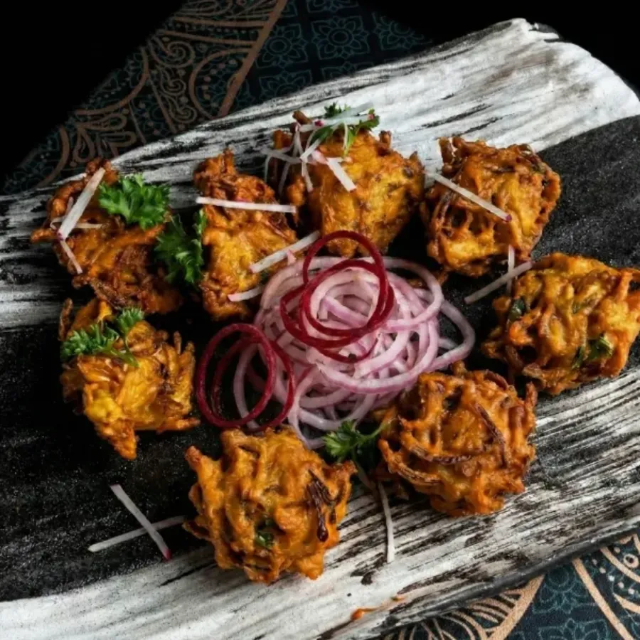 Extra Crispy Onion Bhajia (V)