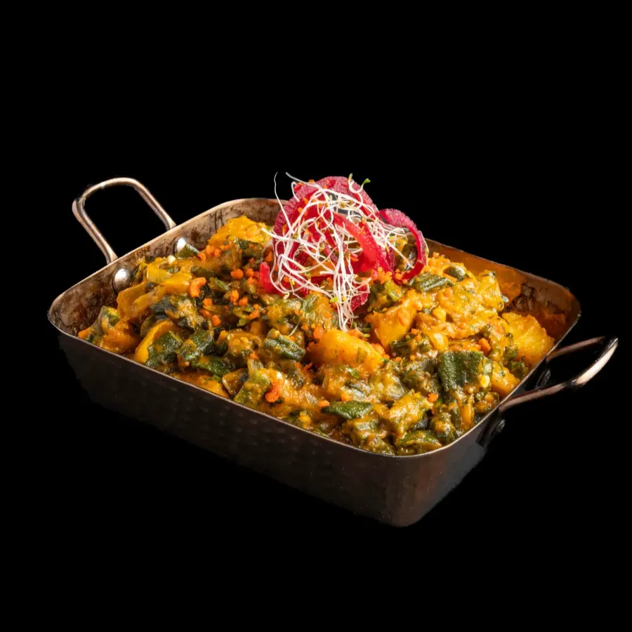 Aloo Bhindi Masala (Ve, Gf)