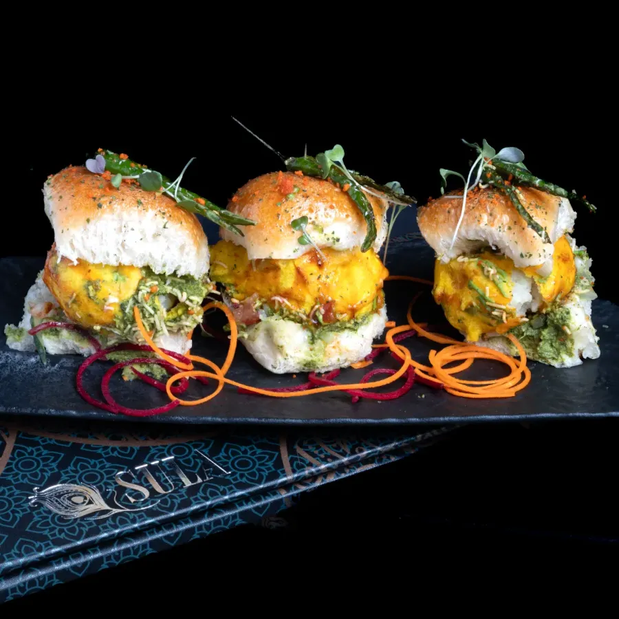 Railway Vada Pav Sliders (V)