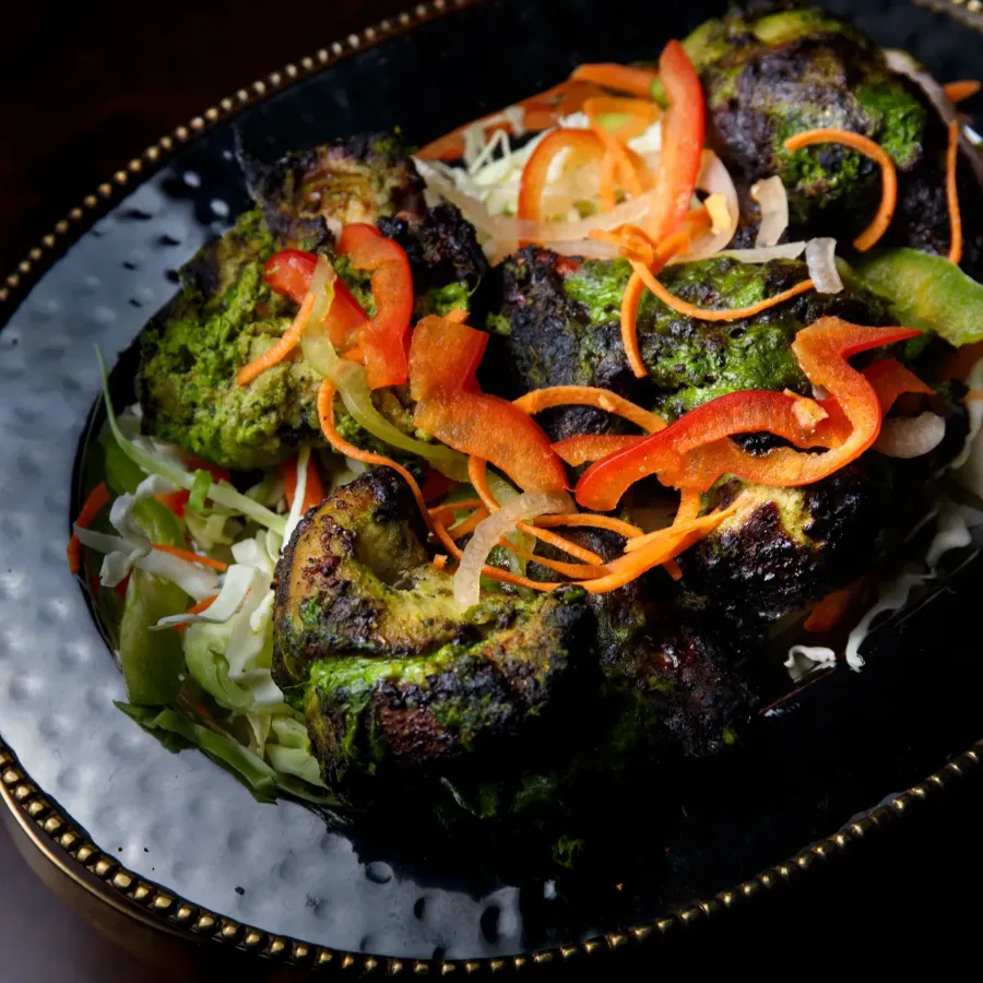 Hariyali Herb Tikka (Gf)