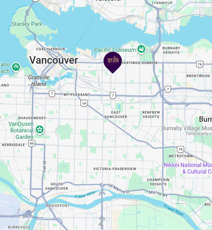 Sula Indian Restaurant, Davie Street