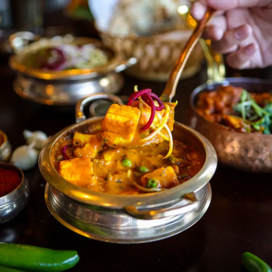 Matar Paneer (V, Gf)