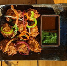 40 Points = Free Onion Bhajia 🧅🍴⭐🤑