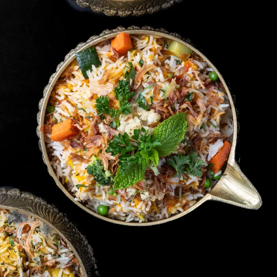 Assorted Veg Biryani (V, Gf)
