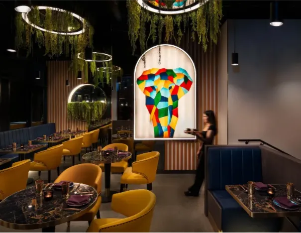 Sula indian restaurant downtown Vancouver Davie Streeet