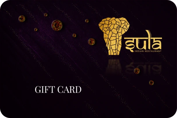 Sula India Restaurant Gift Card Vancouver