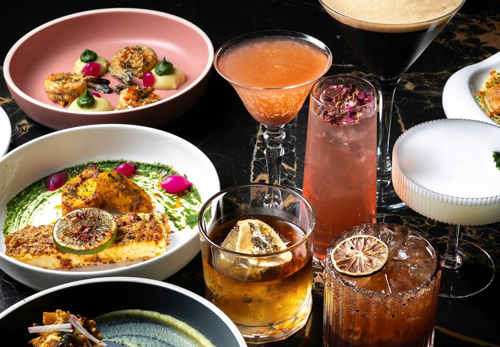 Sula Indian restaurant dishes plated Vancouver